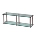 GEM Cinema Shallow two shelf Hifi Stand