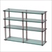Gem Cinema Shallow four shelf Hifi Stand