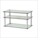 GEM LITE Slender Screen three shelf Hi Fi Stand