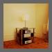 4 Shelf GEM Petite shown with Musical Fidelity electronics.