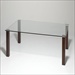 Foundation Recentangular Coffee Table with Walnut Legs