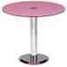 Pink top on standard glass is an economical way to make a statement!